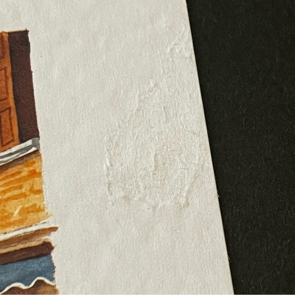 Leaning Tower of Pisa / Venezia Postcard Artist Signed Watercolor Unused Lot 2x - Picture 8 of 12